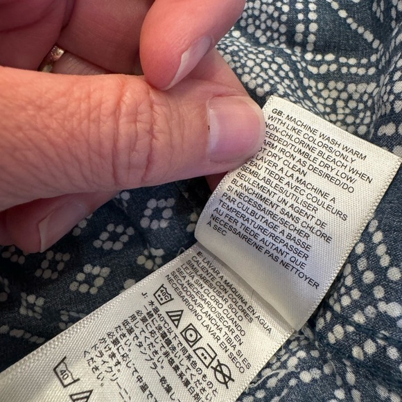 The North Face Women's Sleeveless Pattern Pullover / Organic Cotton / Large - Picture 9 of 12